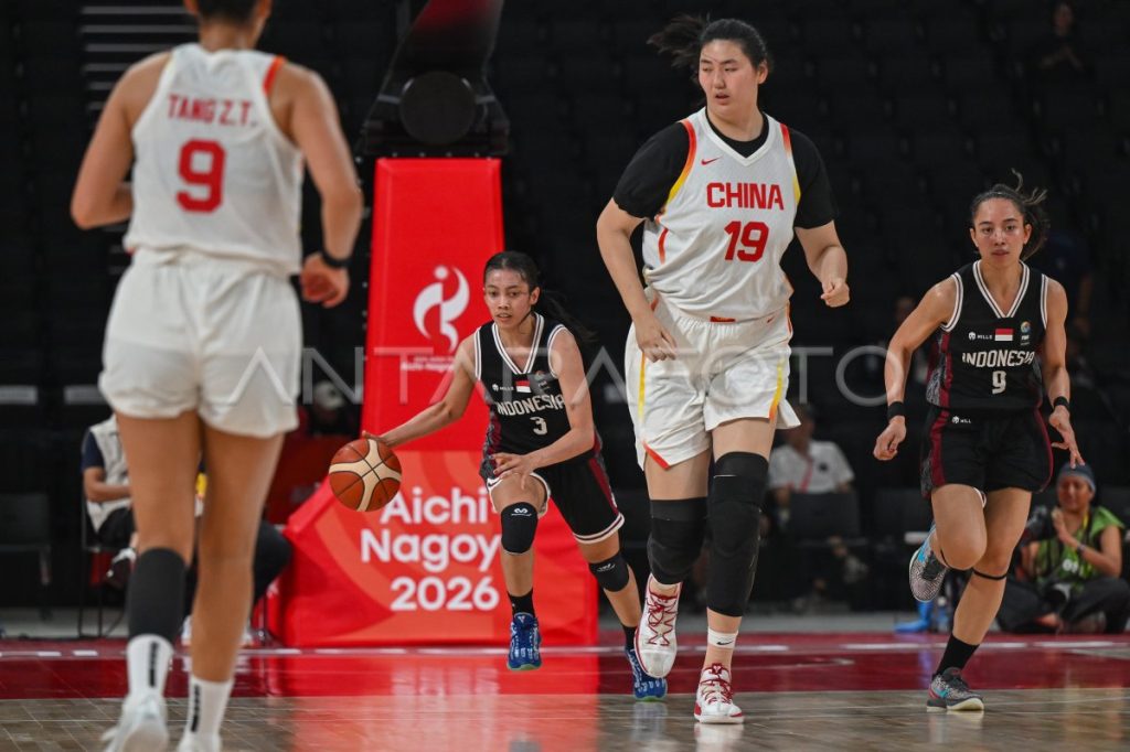Bola Basket Putri Indonesia Lolos ke Perempat Final Asian Games 2026 Walau Ditekuk China