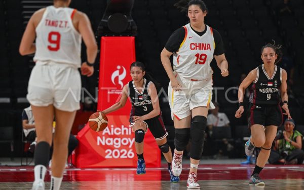 Tim basket putri Indonesia berhadapan dengan China di Asian Games 2026
