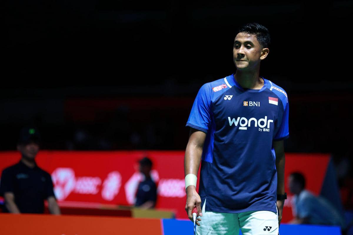 Alwi Farhan di venue bulu tangkis Asian Games 2026
