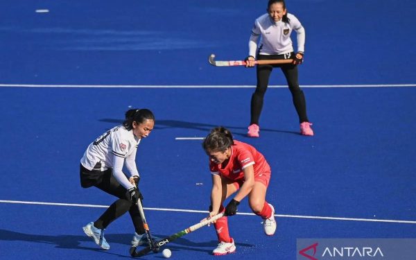 Suasana laga hoki putri di Asian Games 2026