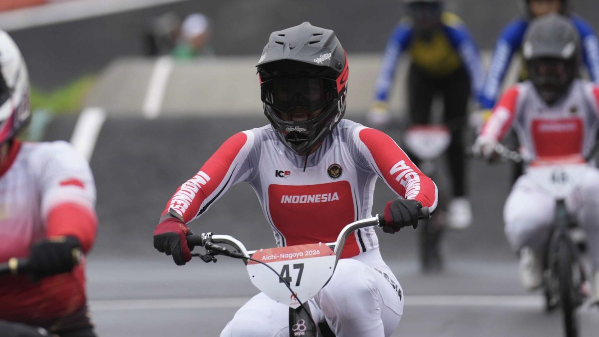 Pebalap BMX Indonesia pada Asian Games 2026 Nagoya