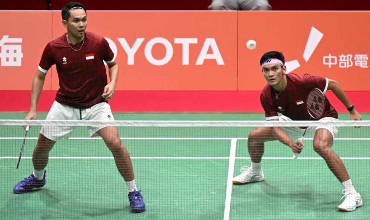 Aksi Leo Rolly Carnando/Daniel Marthin di Asian Games 2026
