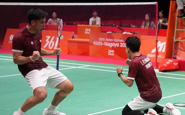 Leo Rolly Carnando dan Daniel Marthin raih emas di Asian Games 2026
