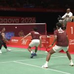 Ganda putra Indonesia berlaga pada beregu putra badminton Asian Games 2026 Aichi-Nagoya