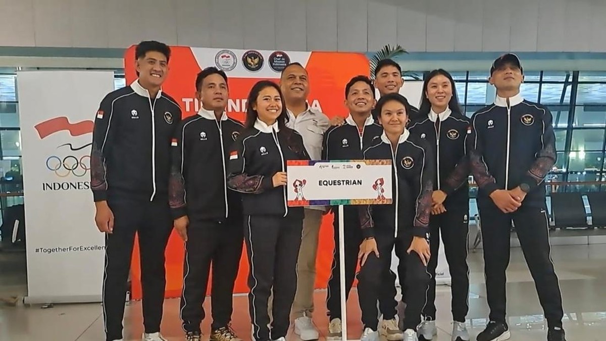 Tim equestrian Indonesia di Asian Games 2026