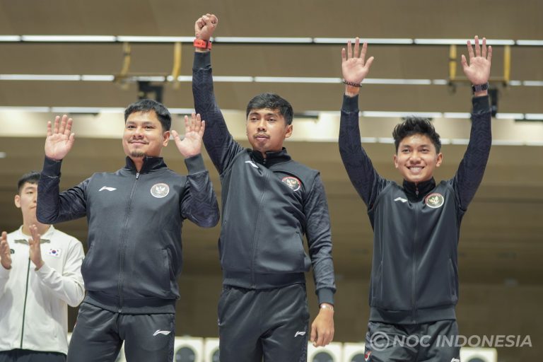 Kanurian Al Ghozi Lolos Final 10m Air Rifle Putra, Menembak Indonesia Tampil dengan 26 Atlet di Asian Games 2026