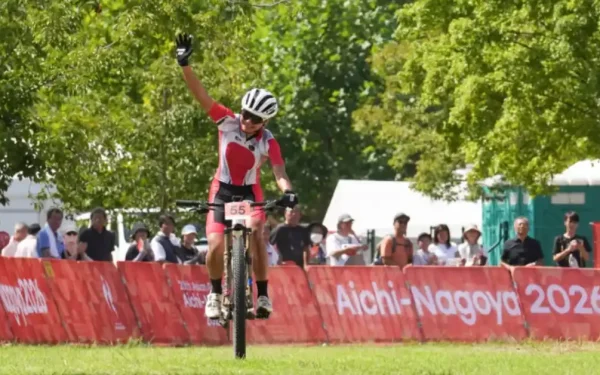 Sepeda Gunung Asian Games 2026: Sayu Bella Sukma Dewi Raih Perunggu Cross-Country Putri. (Foto: @Sayu Bella)