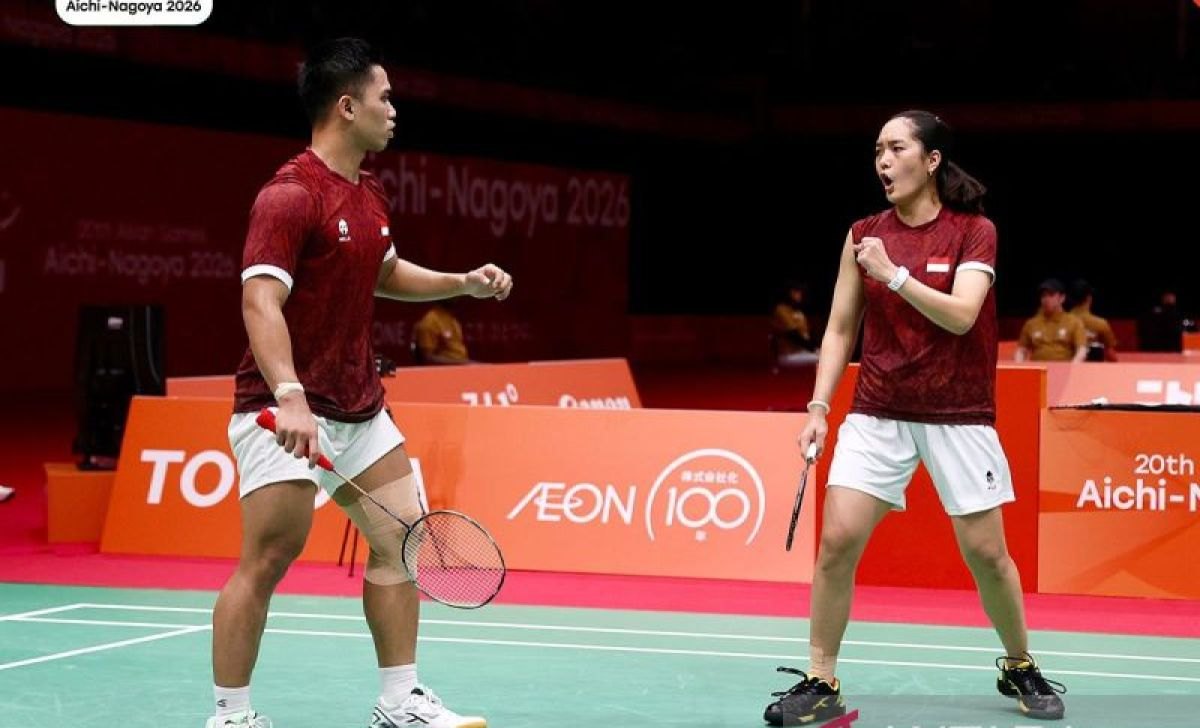 Aksi Syahnawi Amri/Marwah Nita Violina di Asian Games 2026