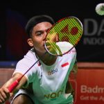 Pebulu tangkis Indonesia M. Zaki Ubaidillah(Antara)
