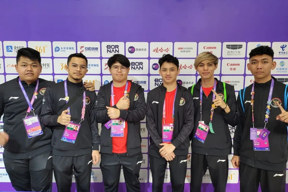 Delegasi esports Indonesia di venue Asian Games 2026 Nagoya