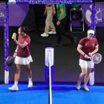 Novela Putria dan Beatrice Gumulya padel putri Asian Games 2026