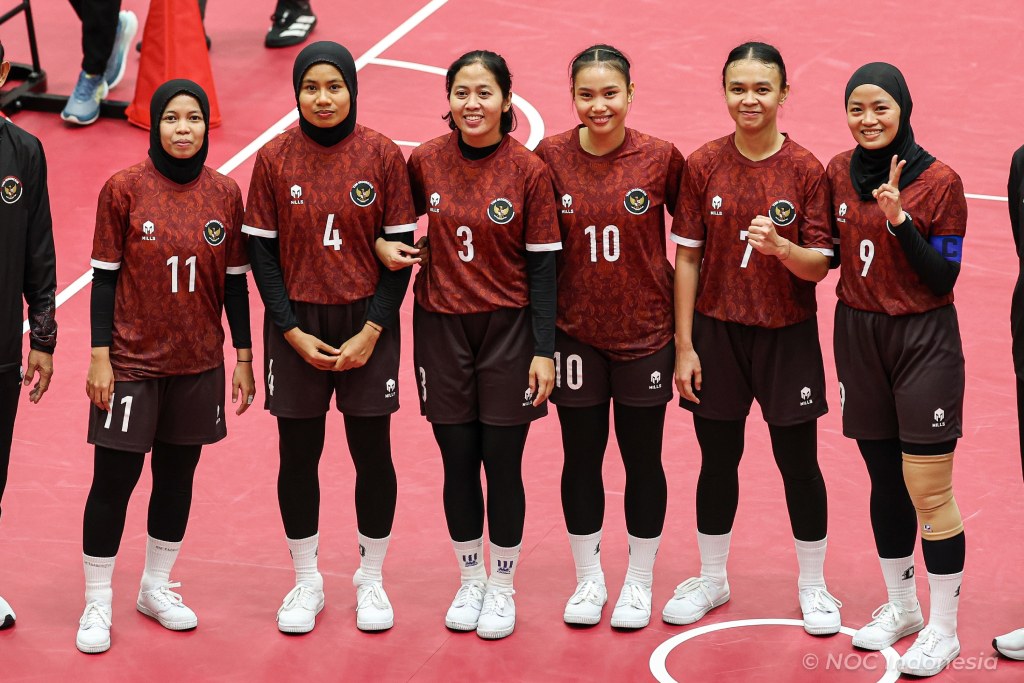 Tim takraw quadrant putri Indonesia Asian Games 2026