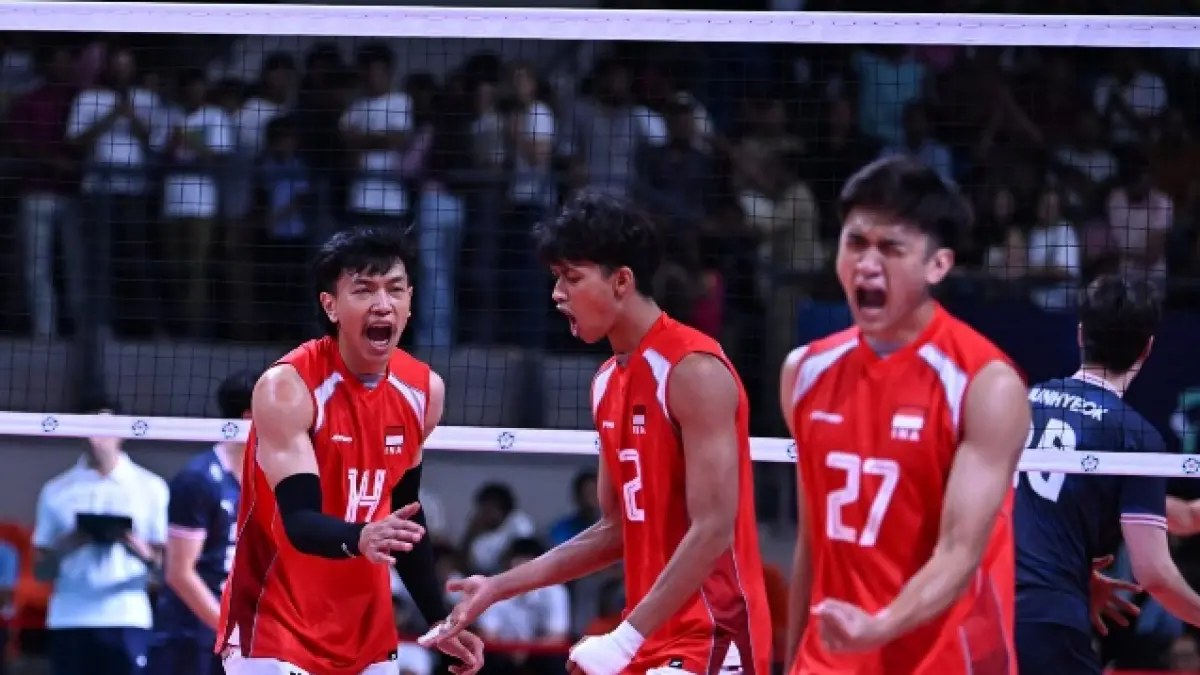 Tim voli putra Indonesia di Asian Games 2026